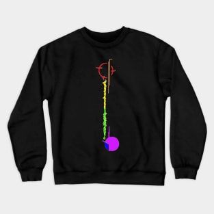 Rainbow Lexa Back Tattoo - LGTBQ+ Crewneck Sweatshirt